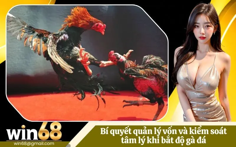 Bí quyết quản lý vốn và kiểm soát tâm lý khi bắt độ gà đá
