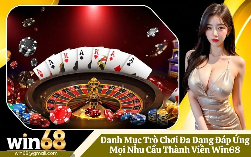 Danh Mục Trò Chơi Đa Dạng Đáp Ứng Mọi Nhu Cầu Thành Viên Win68