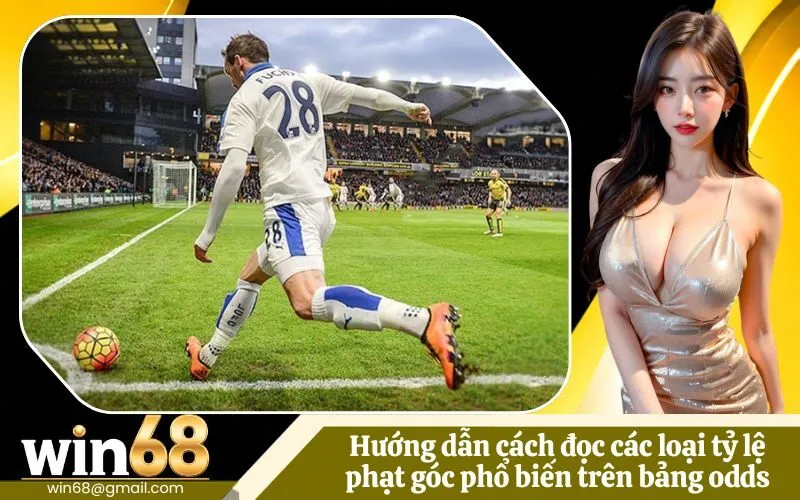 Hướng dẫn cách đọc các loại tỷ lệ phạt góc phổ biến trên bảng odds