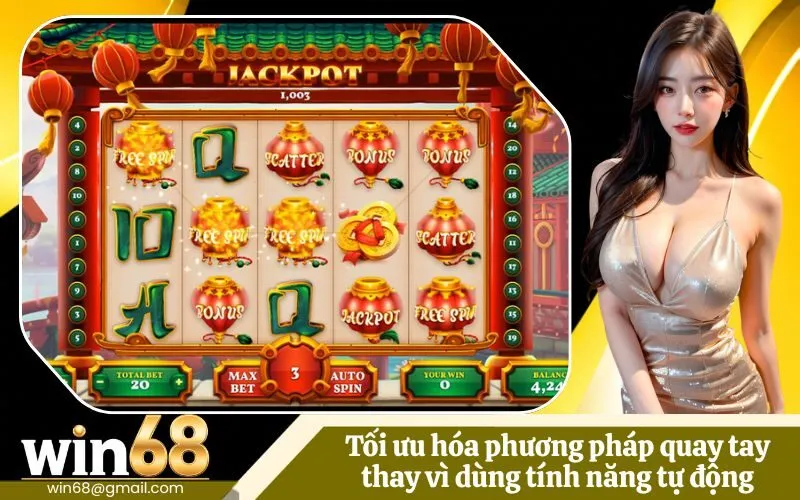 Tối ưu hóa phương pháp quay tay thay vì dùng tính năng tự động